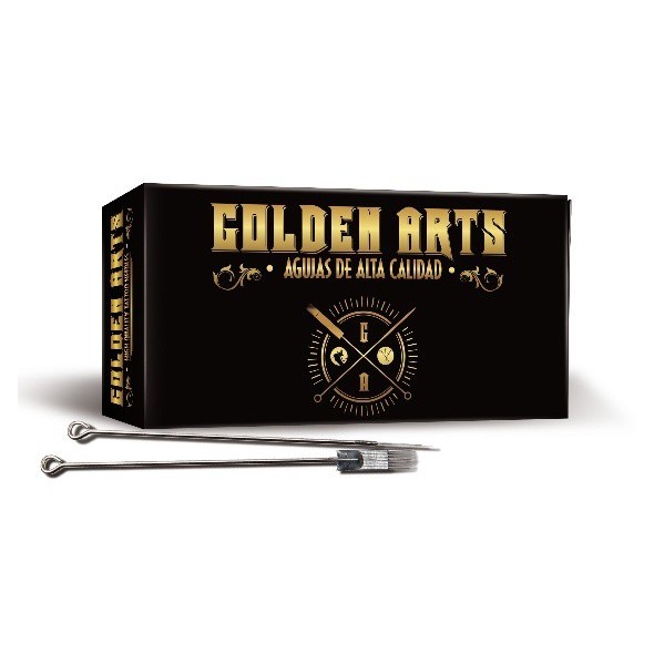 Agujas alta calidad RM030 Magnum redondo Golden Arts