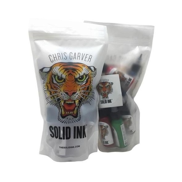 SET CHRIS GARVER - Solid Ink - 12ud. de 30ml