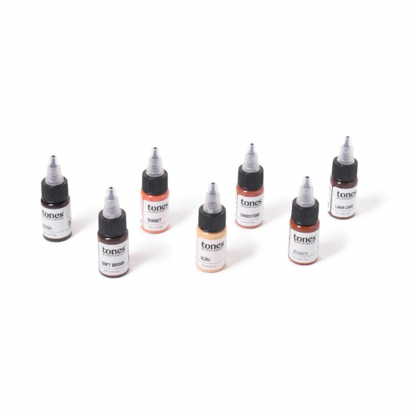 SCARS COMPLETE SET - Tones Micropigments - 7ud. de 15ml