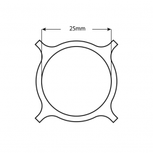 No-Roll Machine Collar