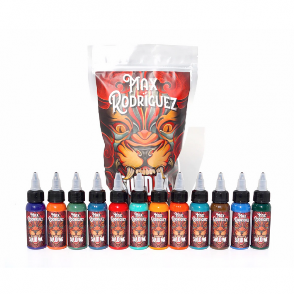 SET MAX RODRIGUEZ - Solid Ink - 12ud. de 30ml