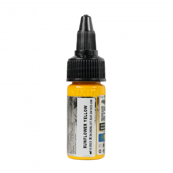 SUNFLOWER YELLOW - Viking by Dynamic REACH - 15ml Pro-Arts Tattoo Supplies