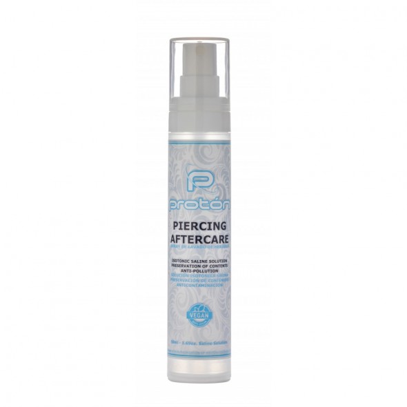 Proton Piercing Aftercare - Solución Salina Isotónica - Airless System - 50ml Pro-Arts Piercing Supplies