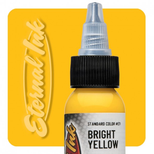 BRIGHT YELLOW - Eternal - 30ml Pro-Arts Tattoo Supplies