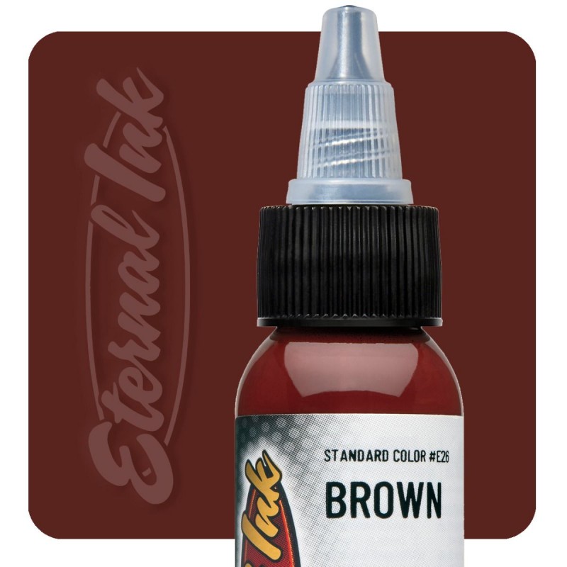 BROWN - Eternal - 30ml Pro-Arts Tattoo Supplies