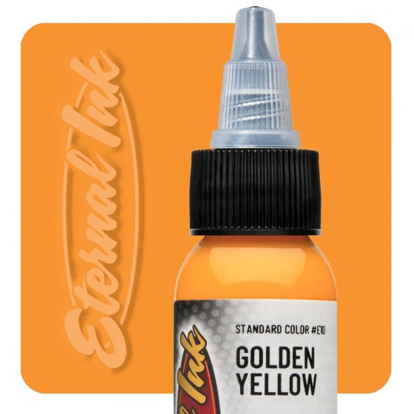 GOLDEN YELLOW - Eternal - 30ml Pro-Arts Tattoo Supplies