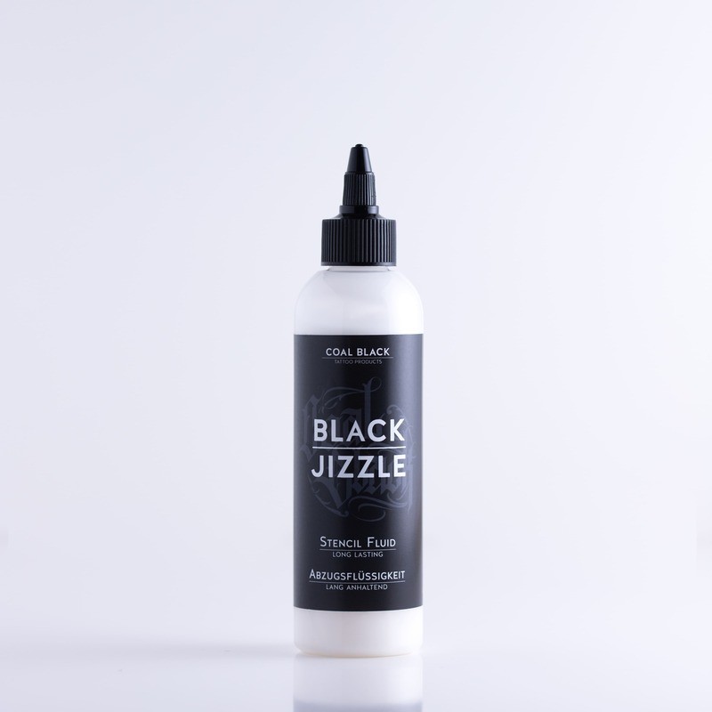 Black Jizzle Coal Black - 200ml Pro-Arts Tattoo Supplies