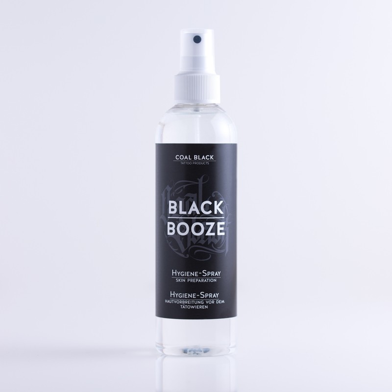 Black Booze - Coal Black - 250ml Pro-Arts Tattoo Supplies